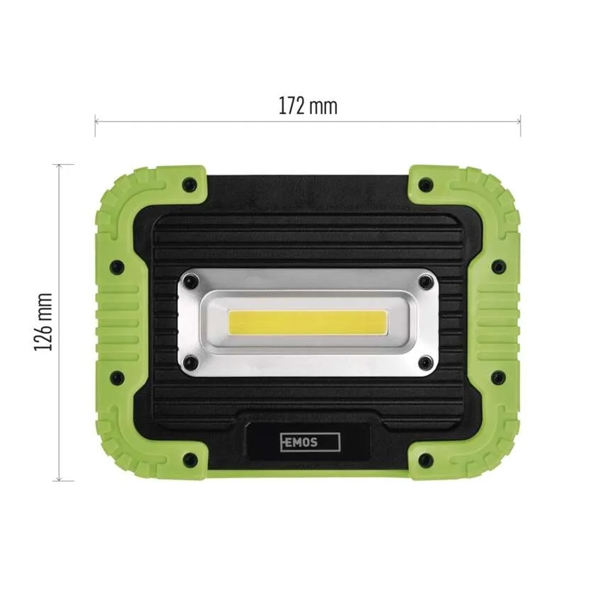 LED COB Punjivi reflektor LED/3,7V 3000 mAh IP44