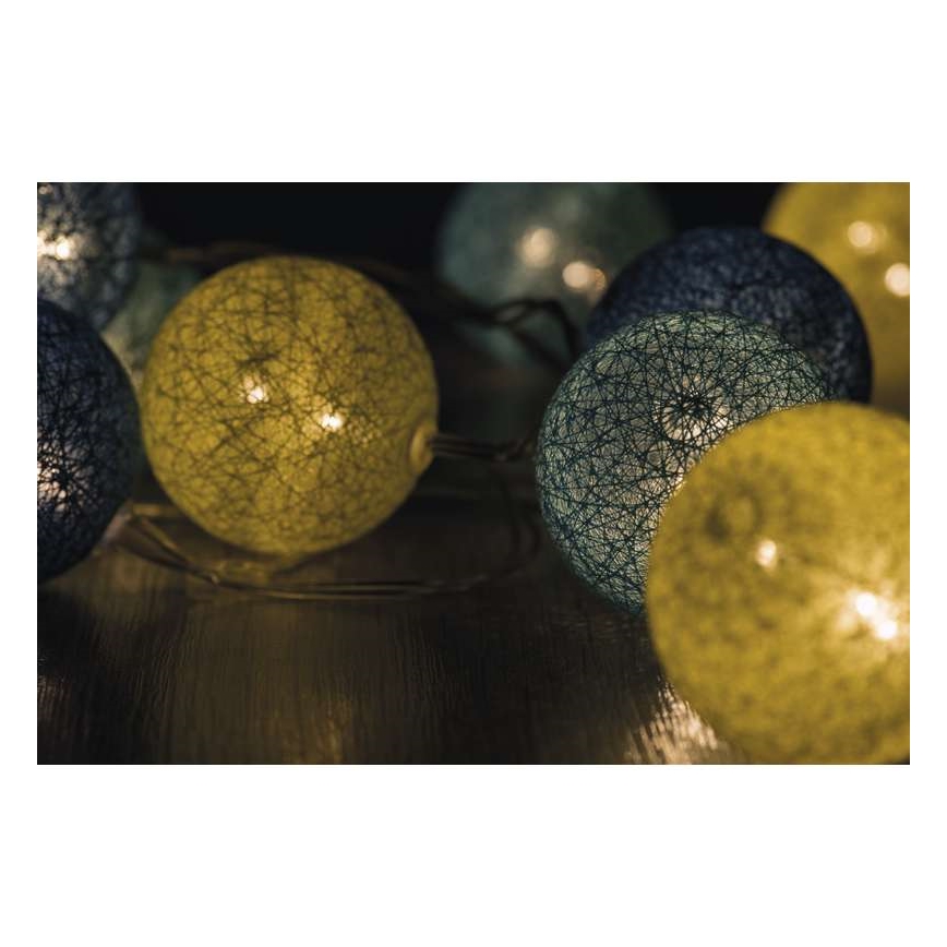 LED dekoracija GIRLANDA 10xLED/0,6W/2xAA ljeto