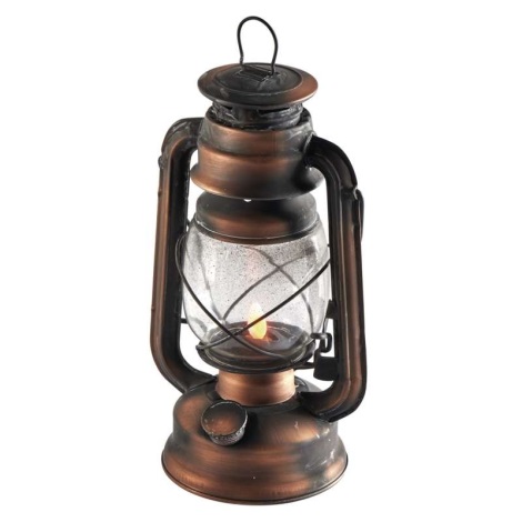 LED Dekorativna petrolejska svjetiljka VINTAGE 1xLED/1,5W/3xAA