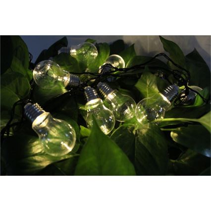 LED dekorativne lampice SMOLDER 2,1 m 10xLED/2xAA