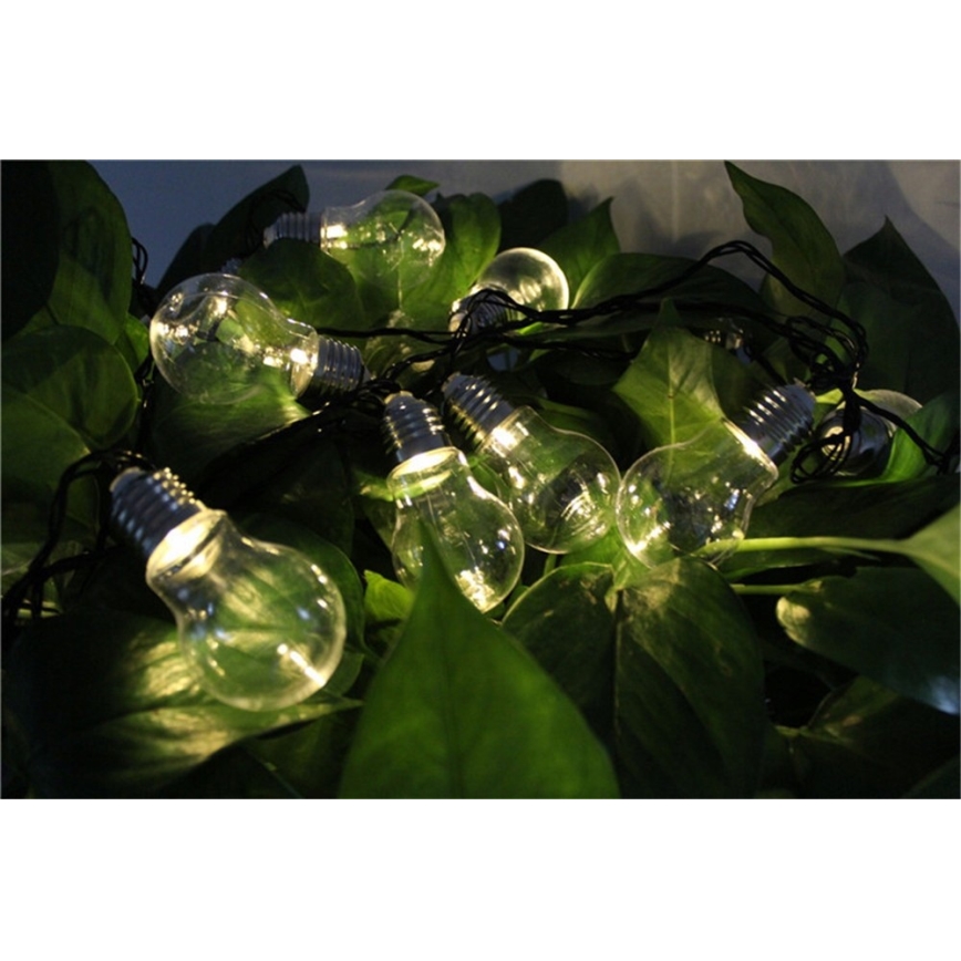 LED dekorativne lampice SMOLDER 2,1 m 10xLED/2xAA