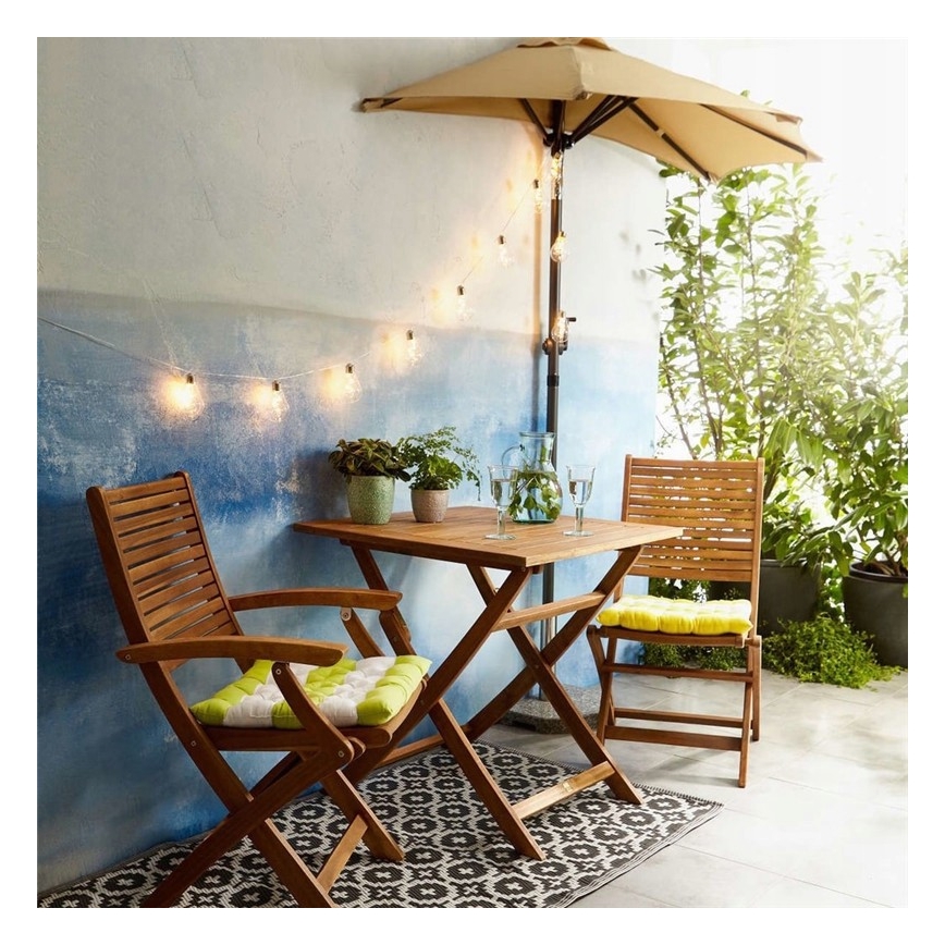 LED dekorativne lampice SMOLDER 2,1 m 10xLED/2xAA