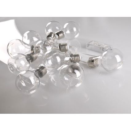 LED dekorativne lampice SMOLDER 2,1 m 10xLED/2xAA