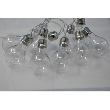 LED dekorativne lampice SMOLDER 2,1 m 10xLED/2xAA
