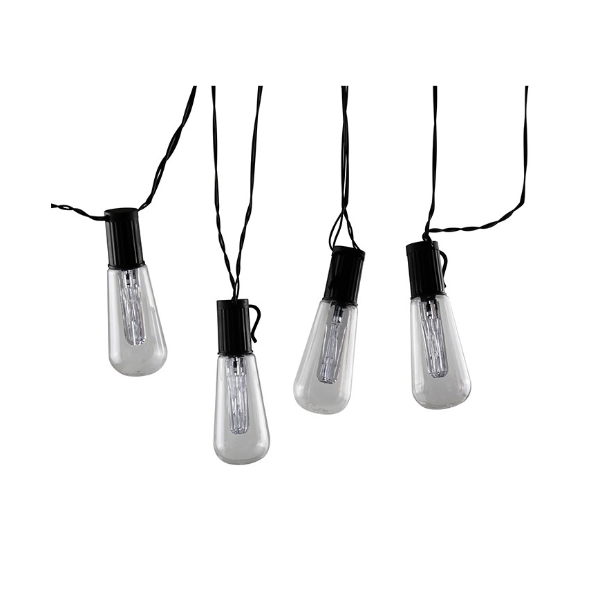 LED Dekorativni lanac EDISON 2,65 m 10xLED/2xAA