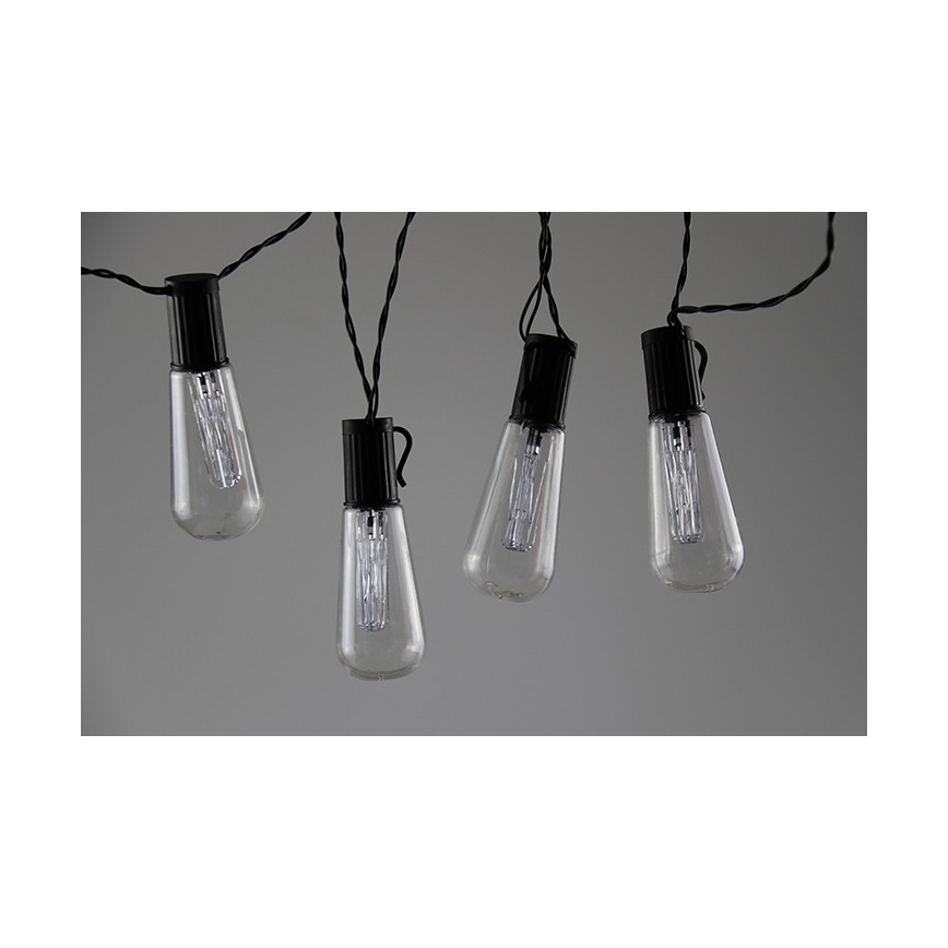 LED Dekorativni lanac EDISON 2,65 m 10xLED/2xAA