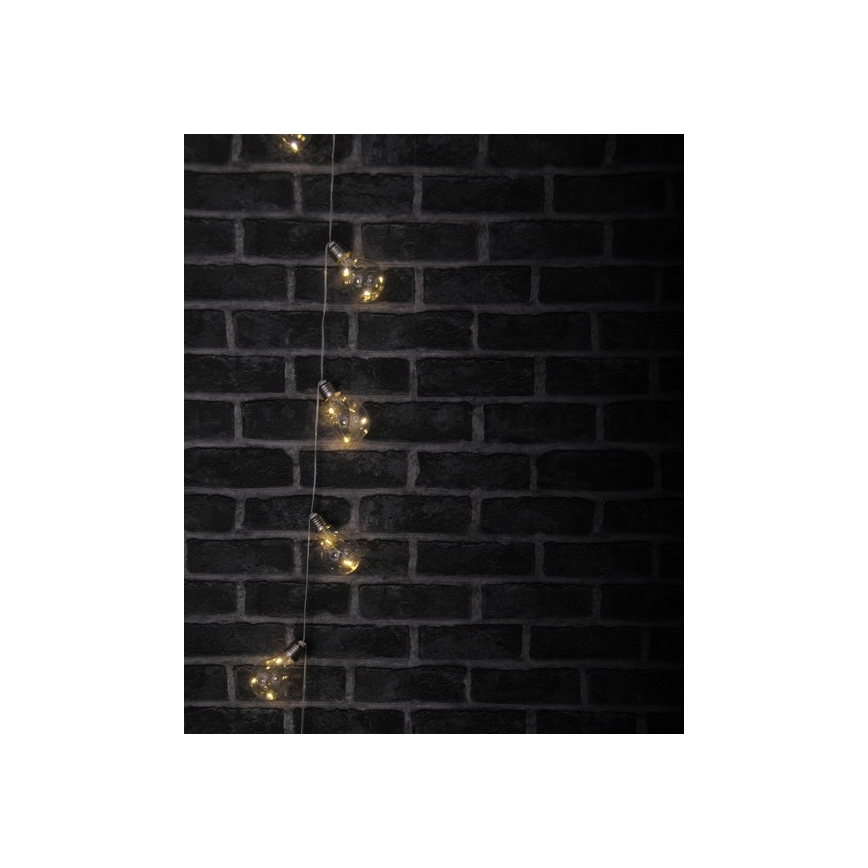 LED Dekorativni lanac SMOLDER 2,1 m 10xLED/2xAA