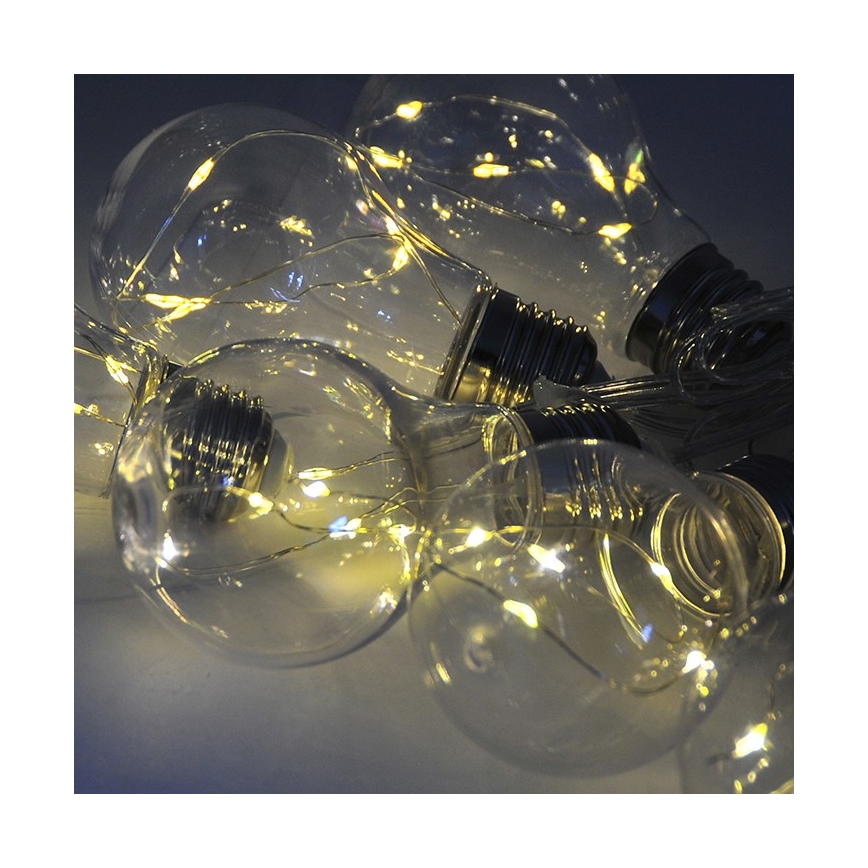 LED Dekorativni lanac SMOLDER 2,1 m 10xLED/2xAA