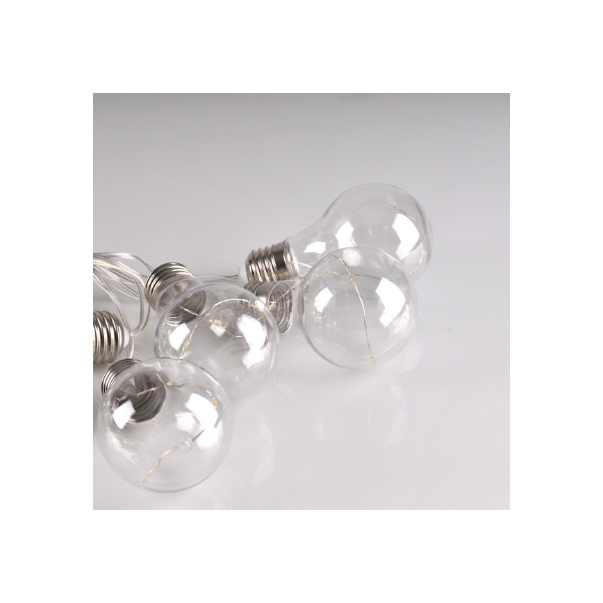 LED Dekorativni lanac SMOLDER 2,1 m 10xLED/2xAA