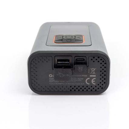 LED Digitalni džepni kompresor 3u1 4000 mAh 5W crna