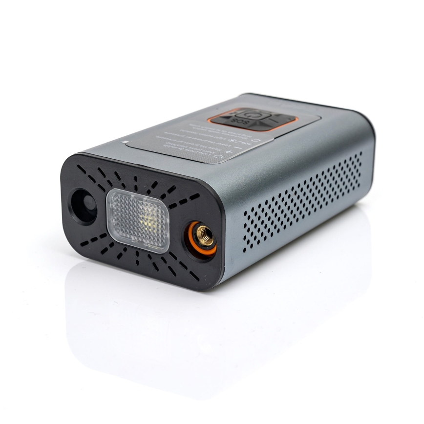 LED Digitalni prijenosni kompresor 3u1 4000 mAh 5W crni