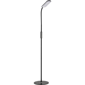LED Dimabilna podna lampa TEILO LED/10W/230V 3000/4000/6500K crna + daljinski upravljač