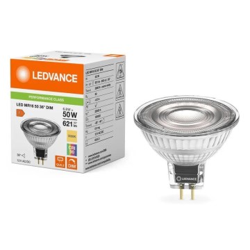 LED dimabilna žarulja MR16 GU5,3/6,8W/12V 3000K 36° CRI 90 - Ledvance