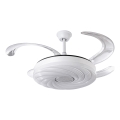 LED Dimabilni stropni ventilator LED/60W/230V 3000-6000K promjer 50 cm bijeli + daljinski upravljač