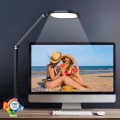 LED Dimmabilna dodirna fleksibilna stolna lampa POINTIQ LED/15W/230V 3000-6500K CRI 96 crna