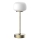 LED Dimmabilna dodirna stolna lampa RIMINI LED/2W/5V USB 2000 mAh zlatna/bijela