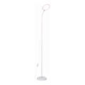 LED Dimmabilna podna lampa 2u1 LED/10W/230V bijela