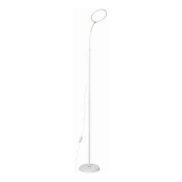 LED Dimmabilna podna lampa 2u1 LED/10W/230V bijela