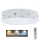 LED Dimmabilno dječje stropno svjetlo SMART GALAXY KIDS LED/24W/230V 3000-6500K zvjezdice bijela/siva/plava + daljinski upravljač