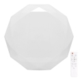 LED Dimmabilno stropno svjetlo DIAMANT LED/50W/230V + daljinski upravljač