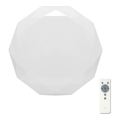 LED Dimmabilno stropno svjetlo DIAMANT LED/80W/230V + daljinski upravljač
