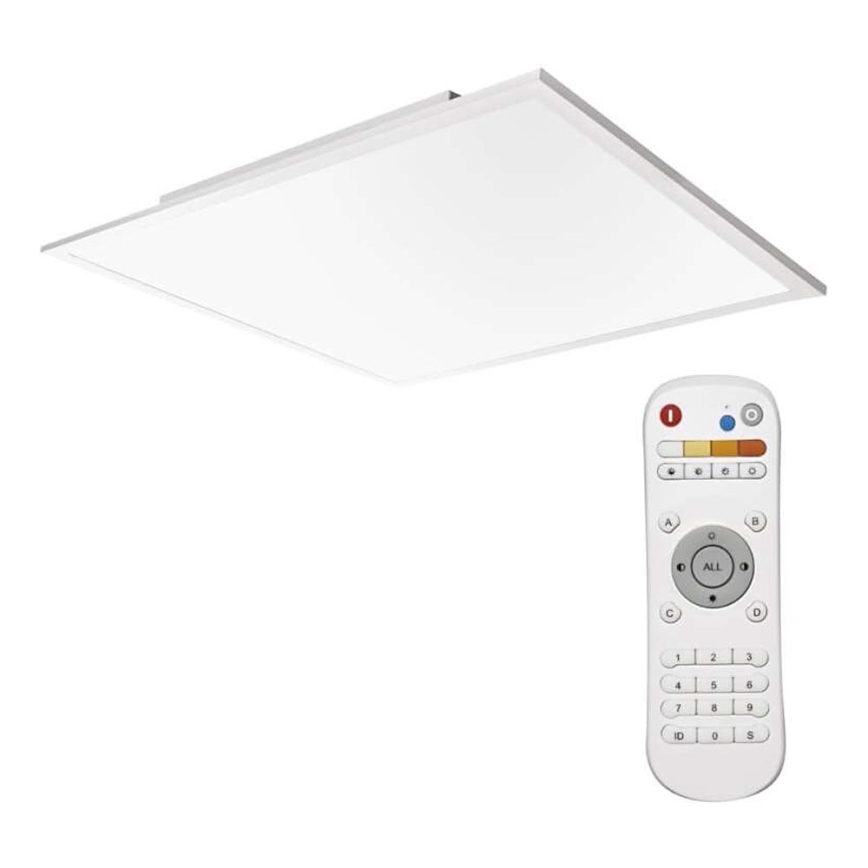 LED Dimmabilno stropno svjetlo LED/40W/230V 2700K-6000K kvadrat + daljinski upravljač