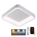 LED Dimmabilno stropno svjetlo LED/45W/230V 3000-6500K bijela + daljinski upravljač