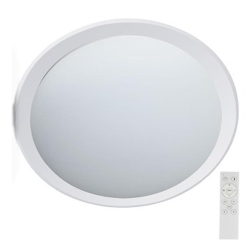 LED Dimmabilno stropno svjetlo LED/72W/230V 3000-6500K promjer 67 cm bijela + daljinski upravljač