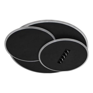 LED Dimmabilno stropno svjetlo LED/90W/230V 3000-6500K crno + daljinski upravljač