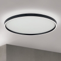 LED Dimmabilno stropno svjetlo MASCA LED/47W/230V 2700/3350/4000K promjer 60 cm crna