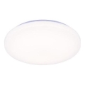 LED Dimmabilno stropno svjetlo s glasovnim upravljanjem OPAL LED/48W/230V 2700-6500K bijela + daljinski upravljač