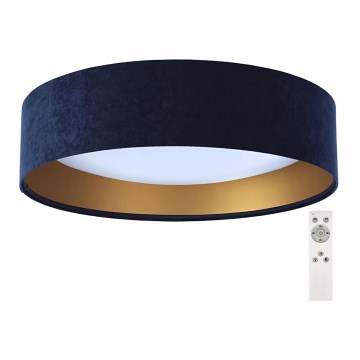 LED Dimmabilno stropno svjetlo SMART GALAXY LED/24W/230V tamnoplava/zlatna 3000-6500K + daljinski upravljač
