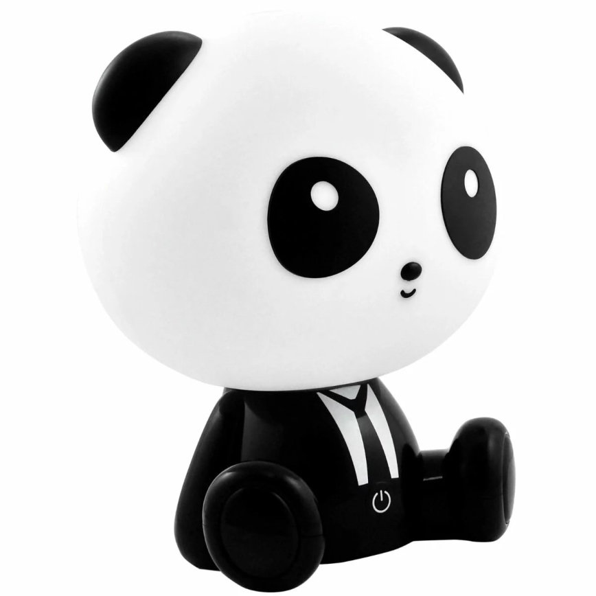 LED Dimmabilna dječja dodirna lampa PANDA LED/2,5W/3,7V 1200 mAh