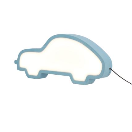 LED dječja stolna lampa CAR LED/11W/230V plava