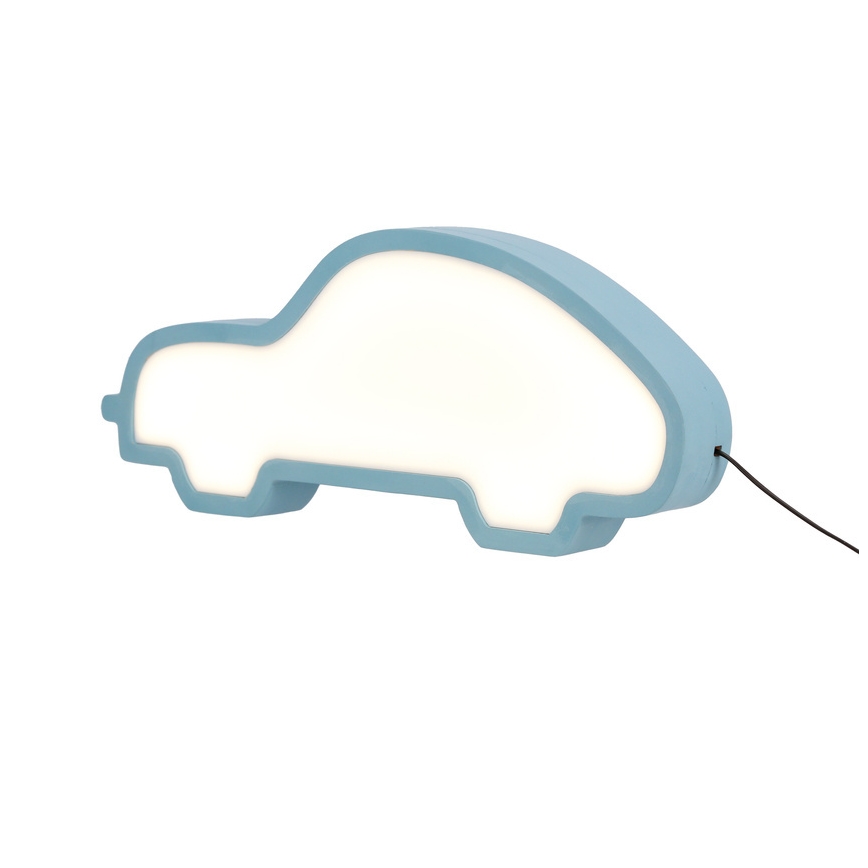 LED dječja stolna lampa CAR LED/11W/230V plava