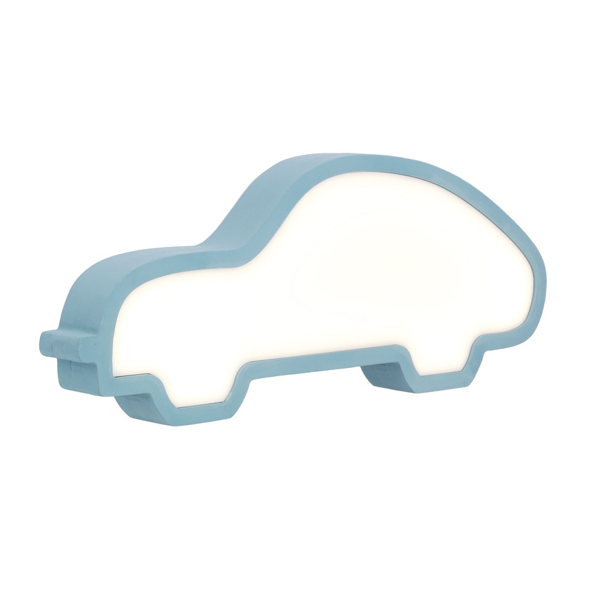 LED dječja stolna lampa CAR LED/11W/230V plava
