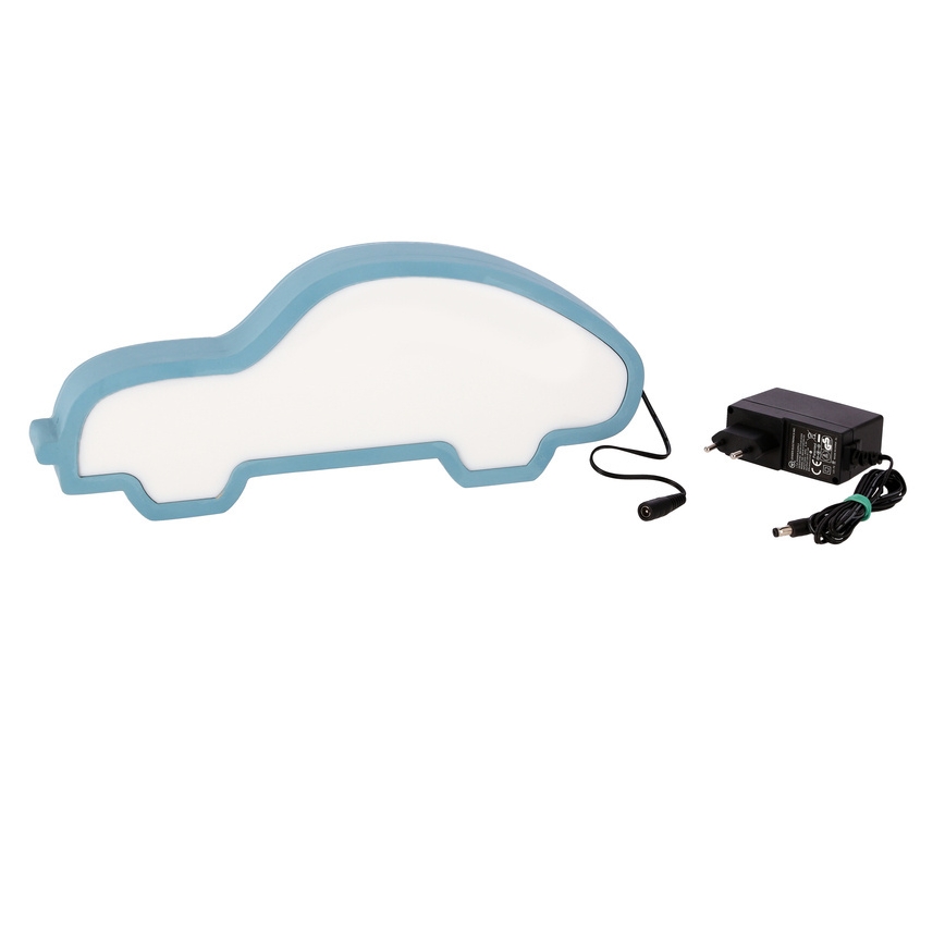LED dječja stolna lampa CAR LED/11W/230V plava