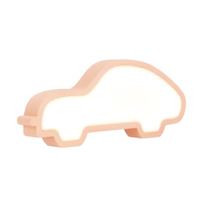 LED Dječja stolna lampa CAR LED/11W/230V ružičasta