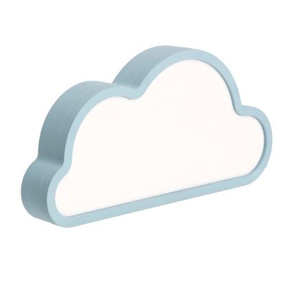 LED Dječja stolna lampa CLOUD LED/11W/230V plava