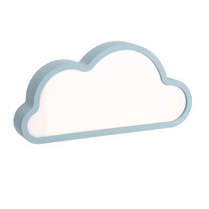 LED Dječja stolna lampa CLOUD LED/11W/230V plava