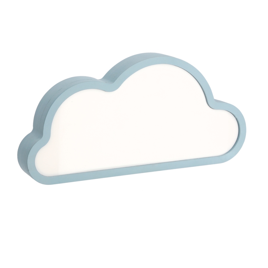 LED Dječja stolna lampa CLOUD LED/11W/230V plava
