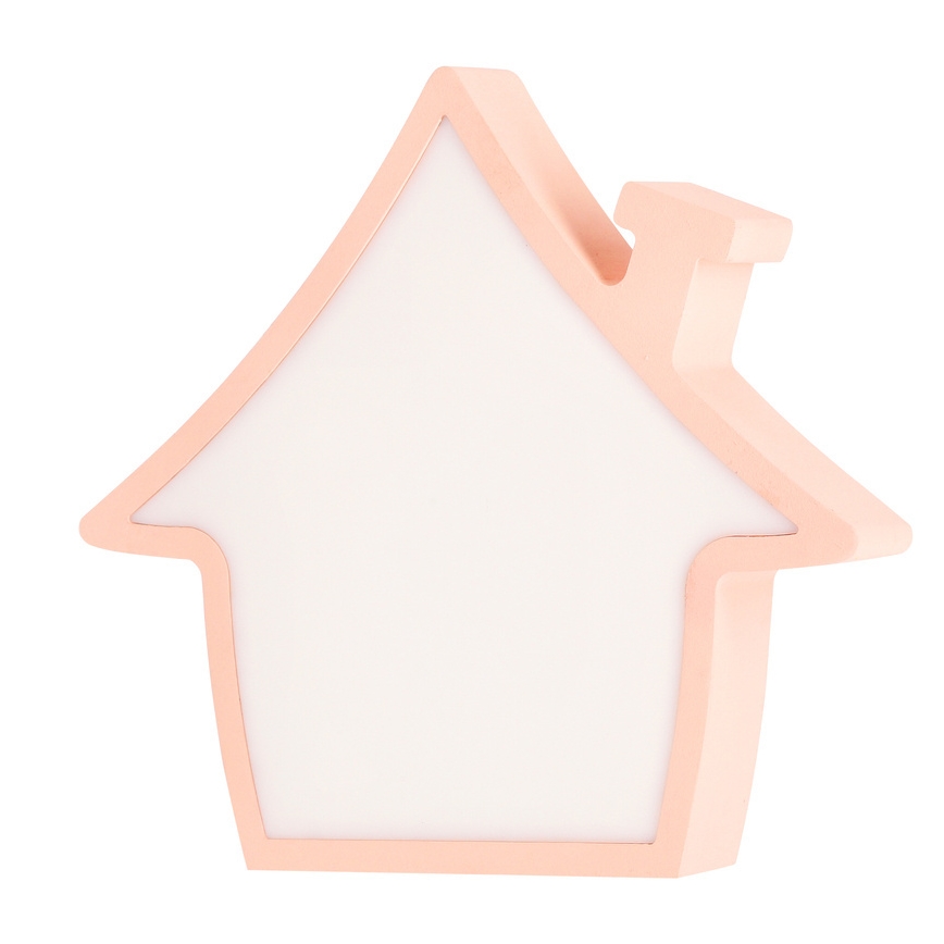 LED Dječja stolna lampa HOUSE LED/10W/230V ružičasta