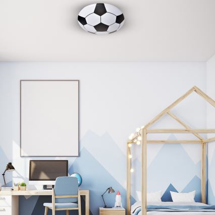 LED Dječja stropna svjetiljka BALL LED/18W/230V