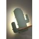 LED Dječja zidna svjetiljka s policom CACTUS LED/4W/230V zelena/drvo