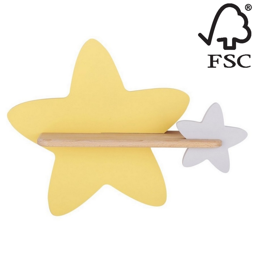 LED Dječja zidna svjetiljka s policom STAR LED/5W/230V, 