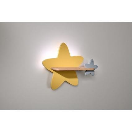 LED Dječja zidna svjetiljka s policom STAR LED/5W/230V, 