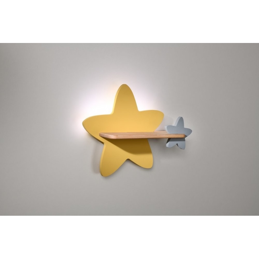 LED Dječja zidna svjetiljka s policom STAR LED/5W/230V, 