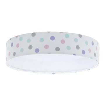 LED Dječje stropno svjetlo GALAXY KIDS LED/24W/230V šarene točkice