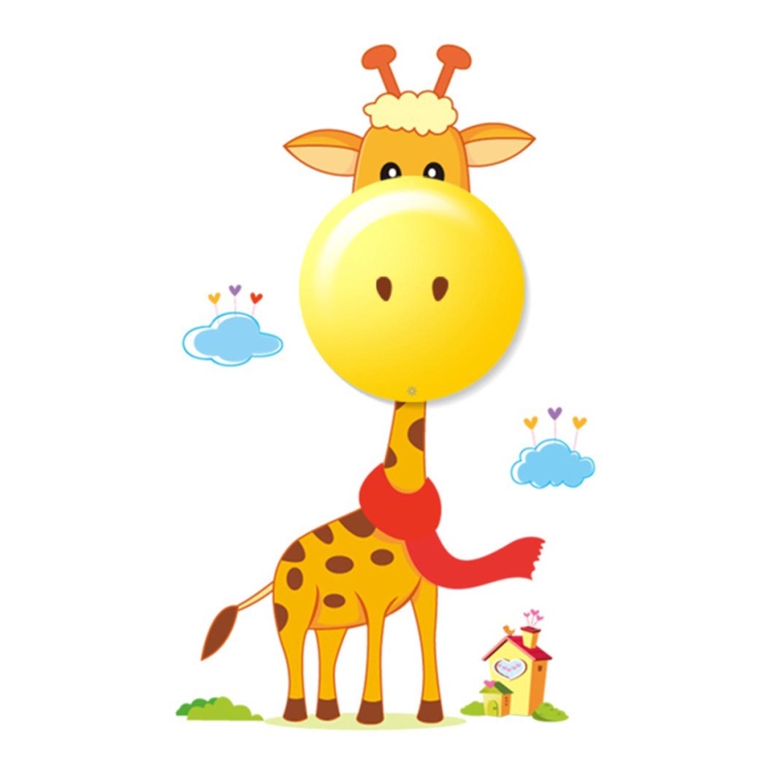 LED dječje zidno svjetlo 1xLED/0,6W/3xAAA