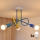 LED Dječji nadgradni luster OXFORD 3xE27/15W/230V